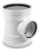 TRENCH TOUGH PLUS Gasket Plastic Reducing Sewer Tee 