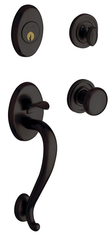 Baldwin Hardware Oil Rubbed Bronze Solid Brass Door Knob 