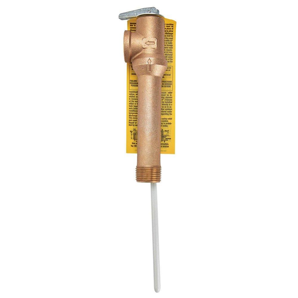 Watts Brass MNPT x FNPT 150# 210F Relief Valve 