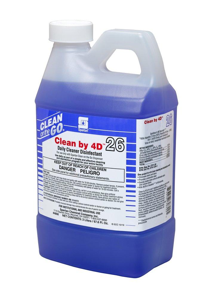 Spartan Chemical Indigo Healthcare Disinfectant Cleaner (Case of 4) 