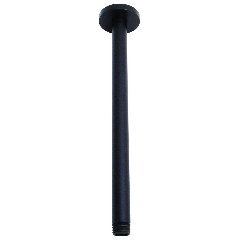 Speakman Matte Black 2-1/4 in. Brass and Metal Shower Arm 
