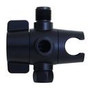 1/2 x 3-3/4 in. NPSF x NPSM Brass and Plastic Threaded Shower Diverter in Matte Black