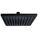 Speakman Matte Black Single Rain Showerhead 