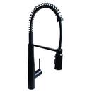 Pull Down Single Handle Kitchen Faucet in Matte Black