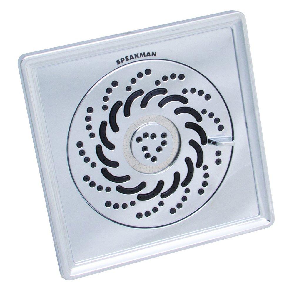 Speakman Polished Chrome Multi Function Inner Massage and Speakman&reg; Reaction Showerhead 