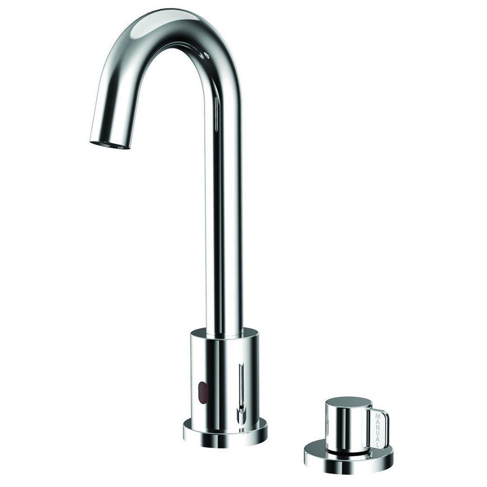 Speakman Polished Chrome Single Handle Sensor Bathroom Sink Faucet 