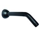 2-1/16 in. Stainless Steel Shower Arm in Matte Black