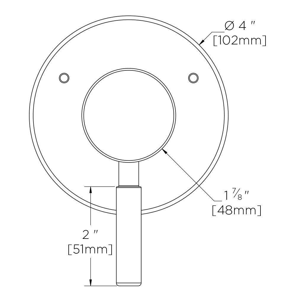 Speakman Matte Black Single Handle Bathtub & Shower Faucet (Trim Only) 