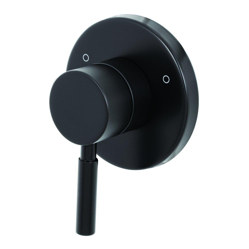 Speakman Matte Black Single Handle Bathtub & Shower Faucet (Trim Only) 