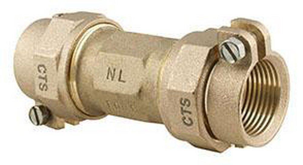 Ford Meter Box CTS Compression Brass Coupling 