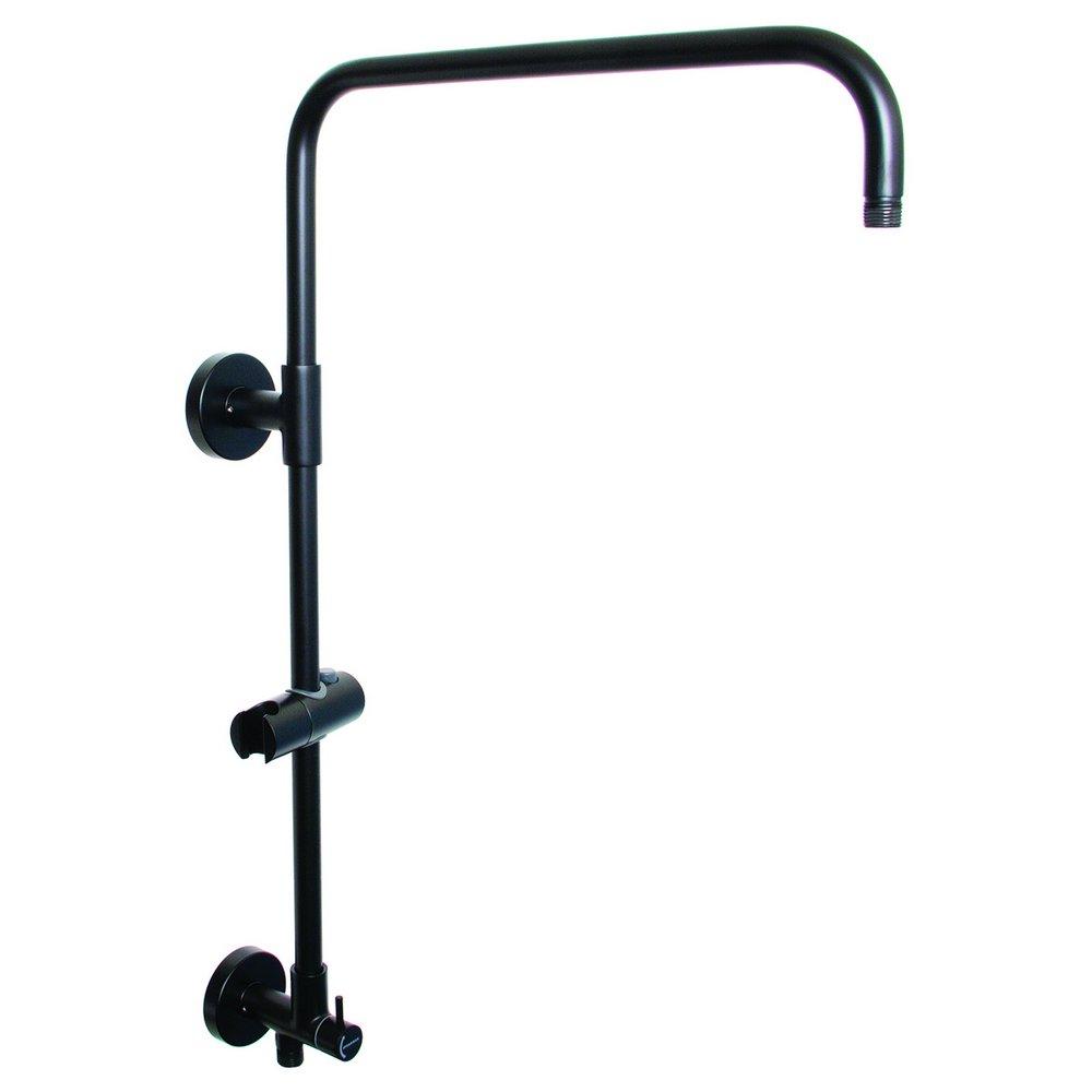 Speakman Matte Black Shower Rail 