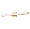 20W 1-Light Vanity Fixture in Gold