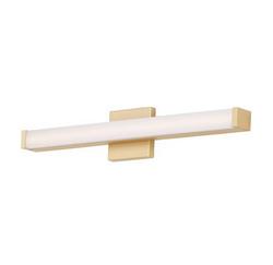 16W 1-Light Vanity Fixture in Gold