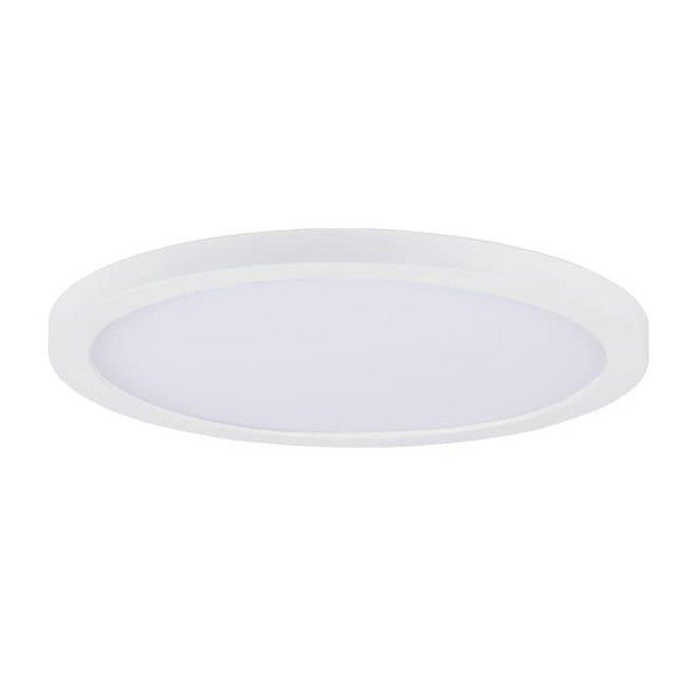 Maxim Lighting&reg; White 1/2 x 7 in. 16W 1-Light Integrated LED Flush Mount Ceiling Fixture 