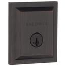 Brass Zinc Keyed Entry Deadbolt Lock in Venetian Bronze