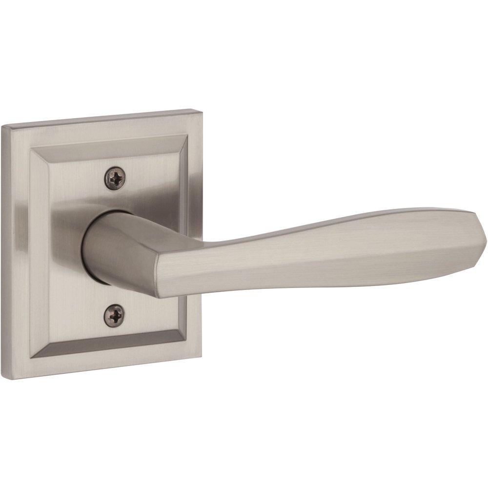 Baldwin Hardware Satin Nickel Brass Door Lever 