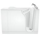 Safety Tubs White 51-1/2 x 29-3/4 in. Whirlpool Walk-In Bathtub with Right Drain 