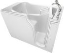 Safety Tubs White 51-1/2 x 29-3/4 in. Whirlpool Walk-In Bathtub with Right Drain 
