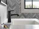 Delta Faucet Matte Black Single Handle Centerset Bathroom Sink Faucet 