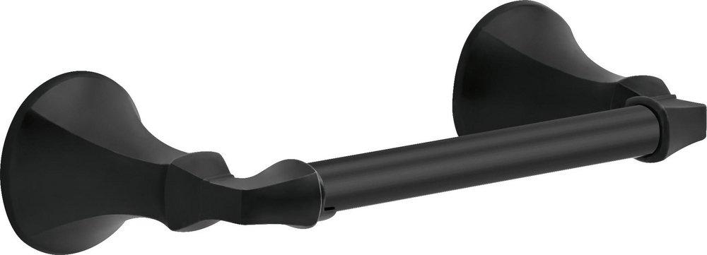 Delta Faucet Matte Black Wall Mount Toilet Tissue Holder 