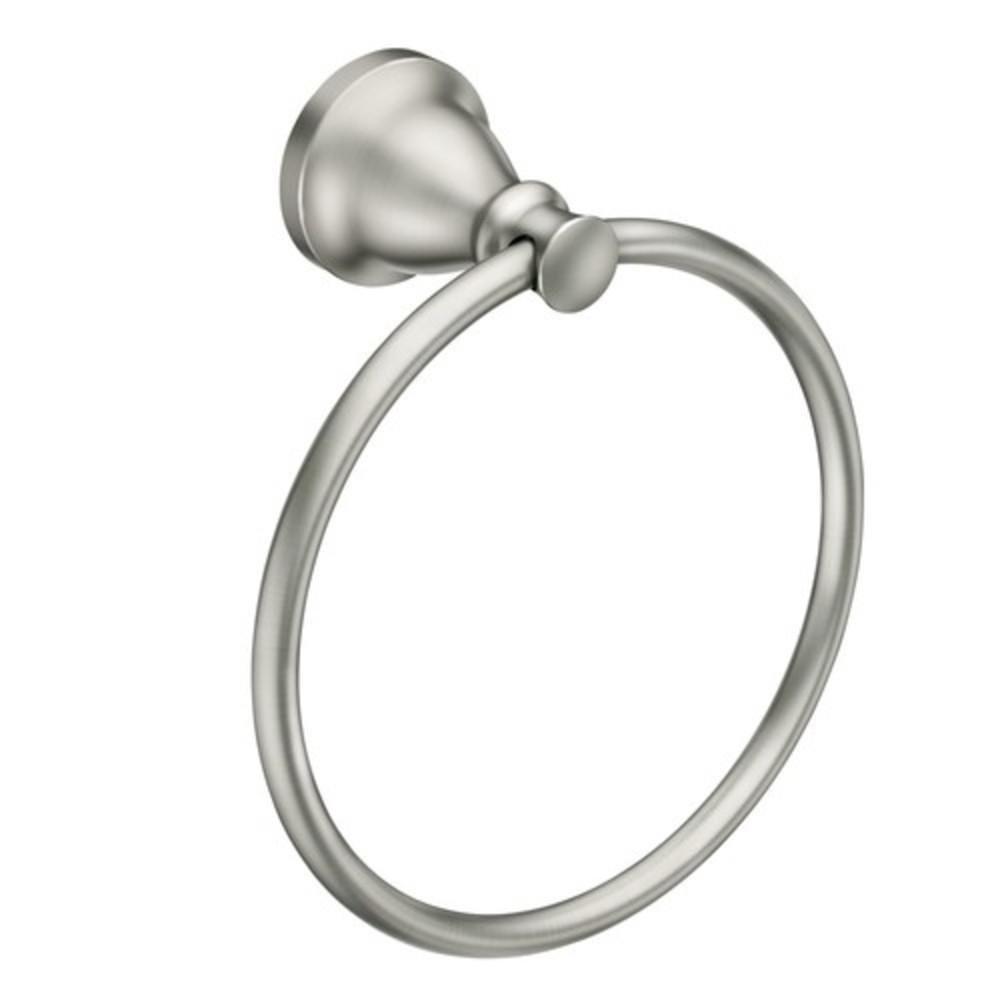Moen Brushed Nickel Round Towel Ring 
