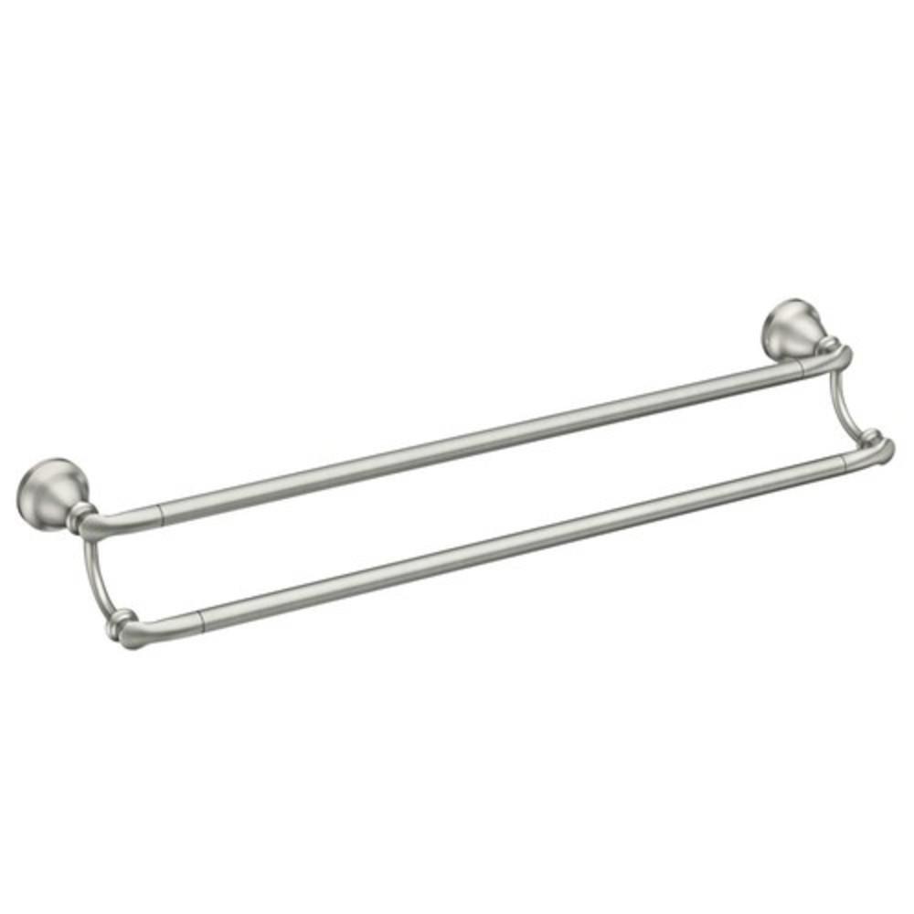 Moen Brushed Nickel 24 in. Towel Bar 