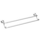 CHROME 24 DOUBLE TOWEL BAR 