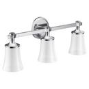 Moen Chrome 100W 3 Light Medium E-26 