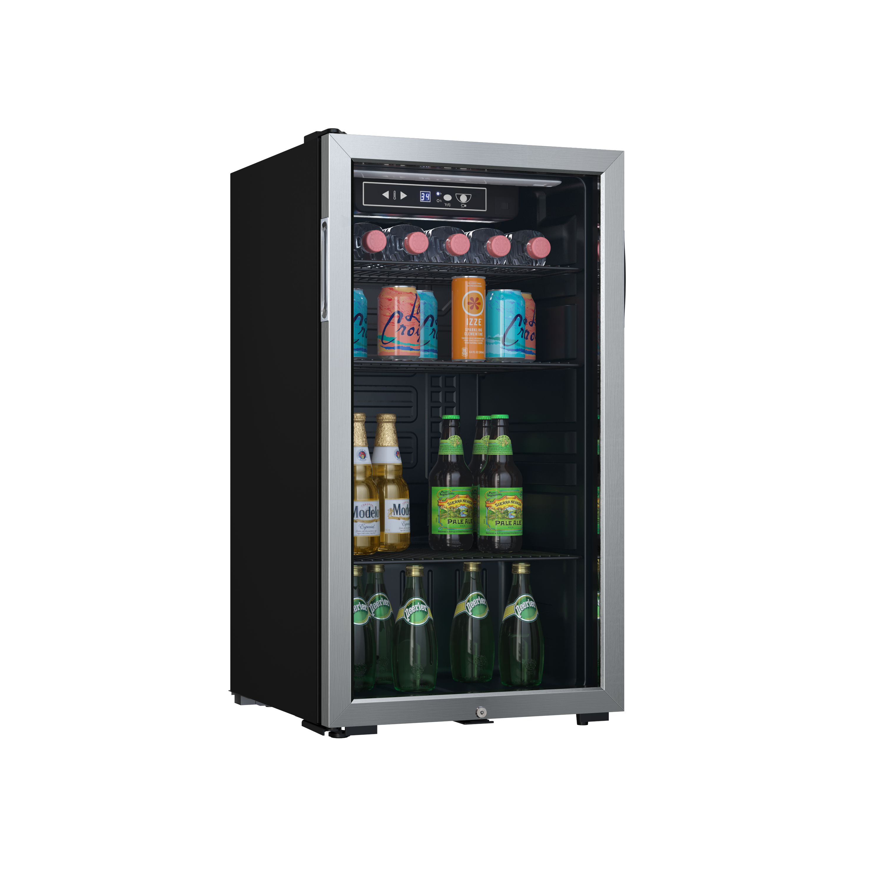 Edgestar Stainless Steel 17-1/2 in. 3.1 cu. ft. Beverage Cooler 
