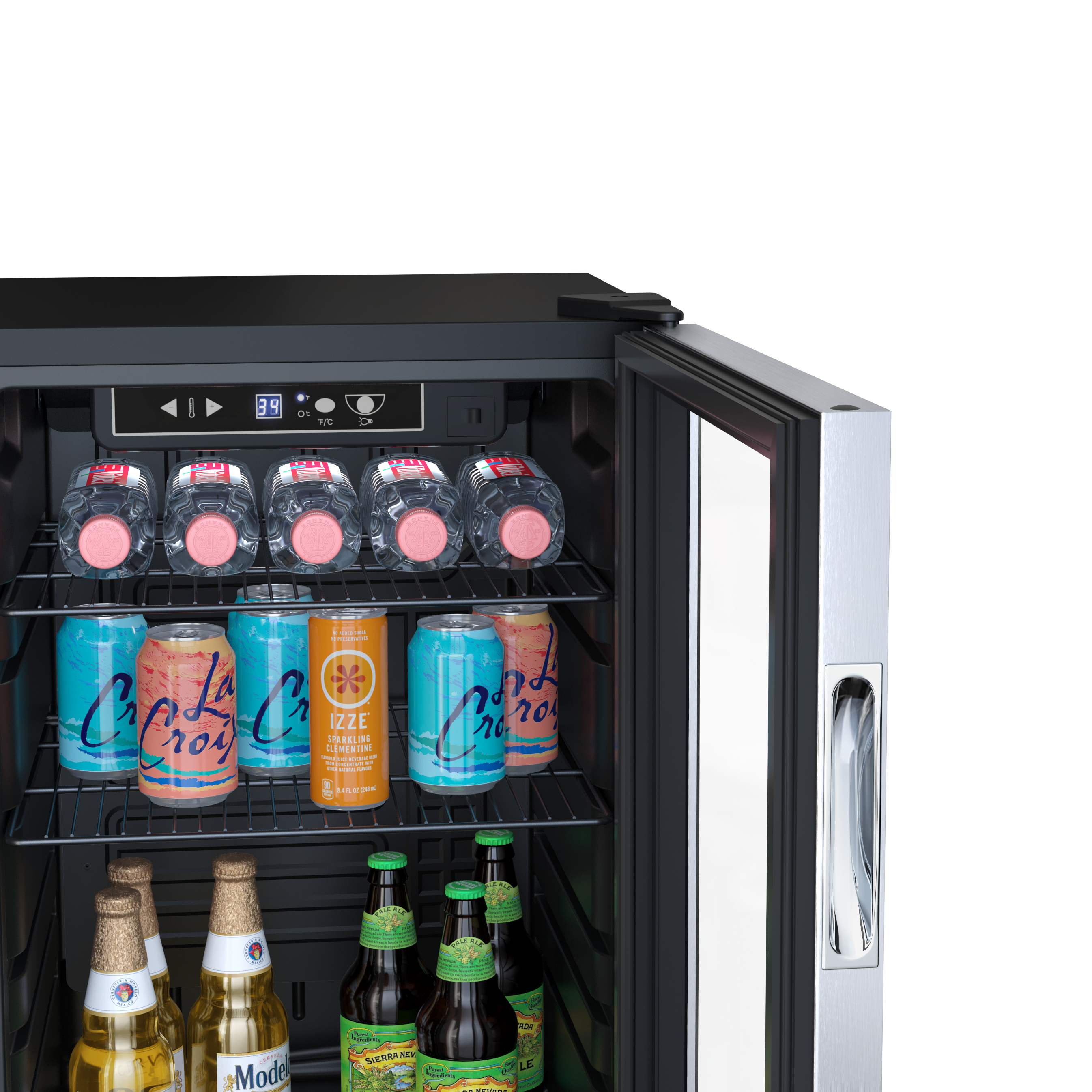 Edgestar Stainless Steel 17-1/2 in. 3.1 cu. ft. Beverage Cooler 