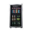 Edgestar Stainless Steel/Black 17-1/2 in. 3.1 cu. ft. Beverage Cooler 