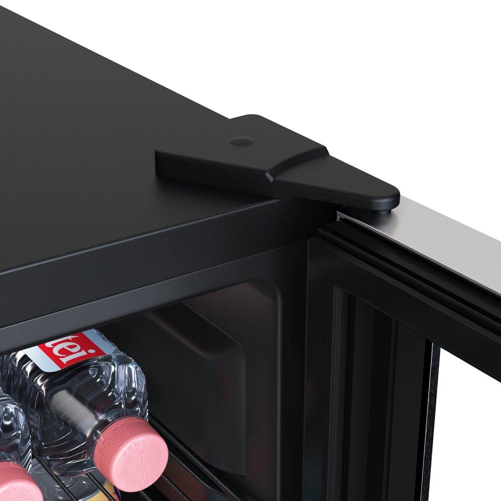 Edgestar Stainless Steel/Black 17-1/2 in. 3.1 cu. ft. Beverage Cooler 