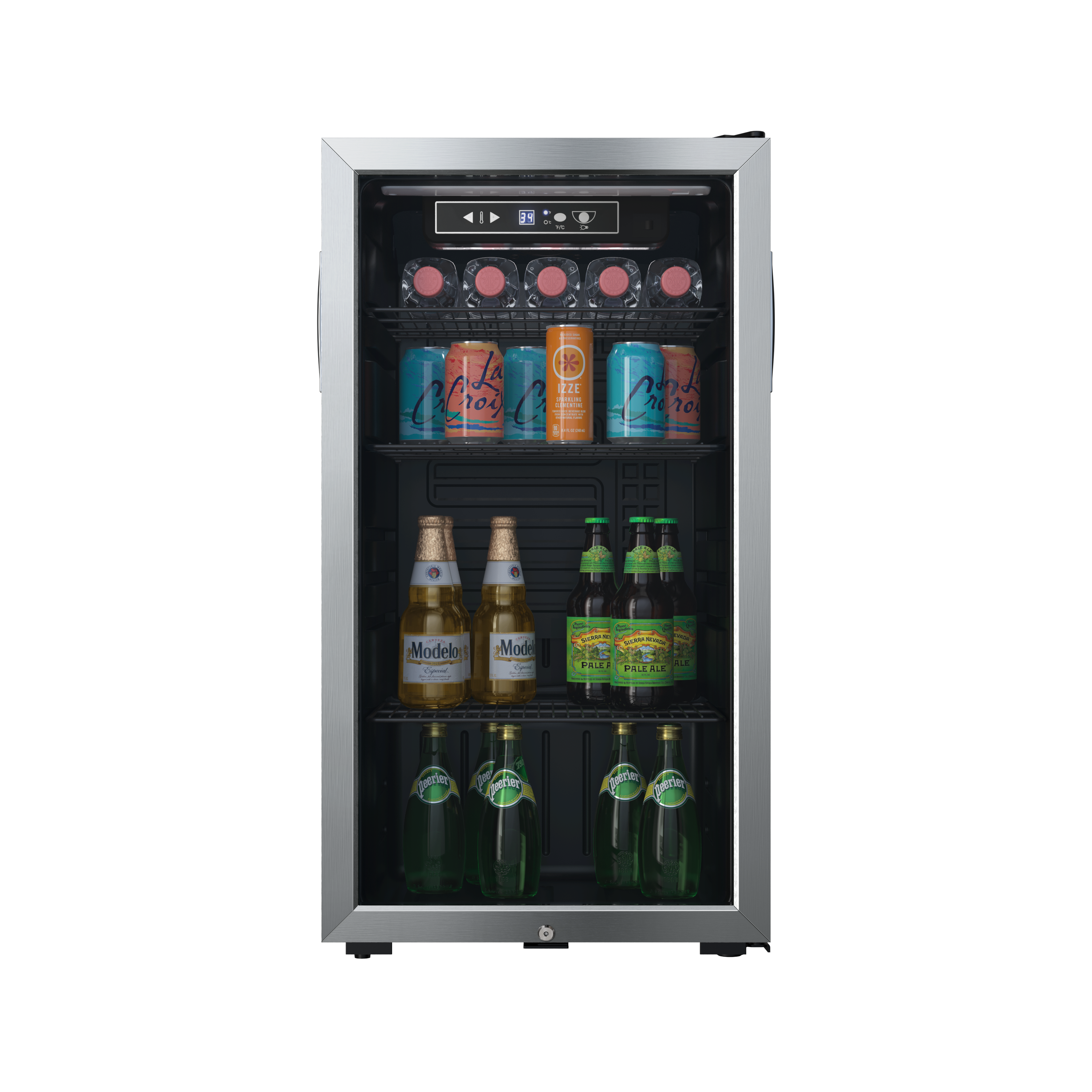 Edgestar Stainless Steel 17-1/2 in. 3.1 cu. ft. Beverage Cooler 