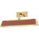 8W 2-Light Medium E-26 LED Wall Sconce in Aged Brass