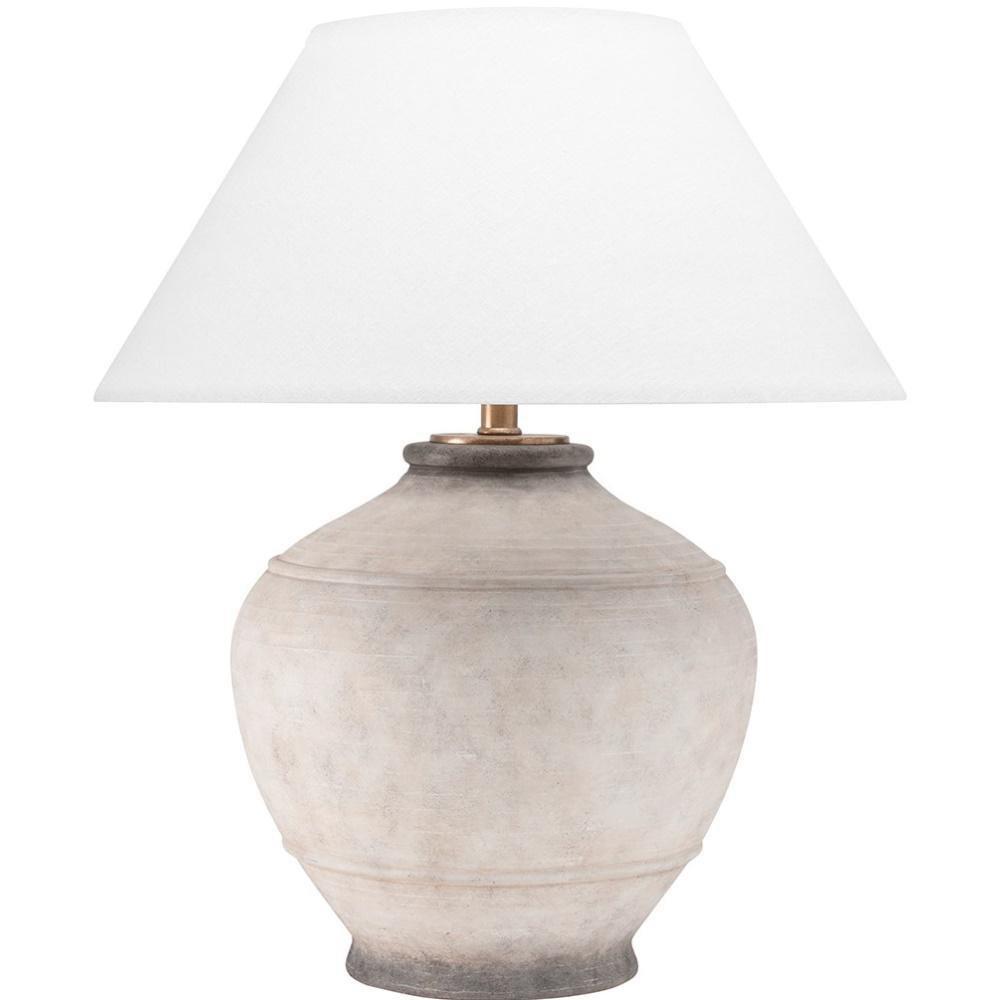 Hudson Valley Ash 75W 1-Light Medium E-26 Incandescent Table Lamp 
