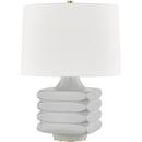 Hudson Valley Grey 75W 1-Light Medium E-26 Incandescent Table Lamp 