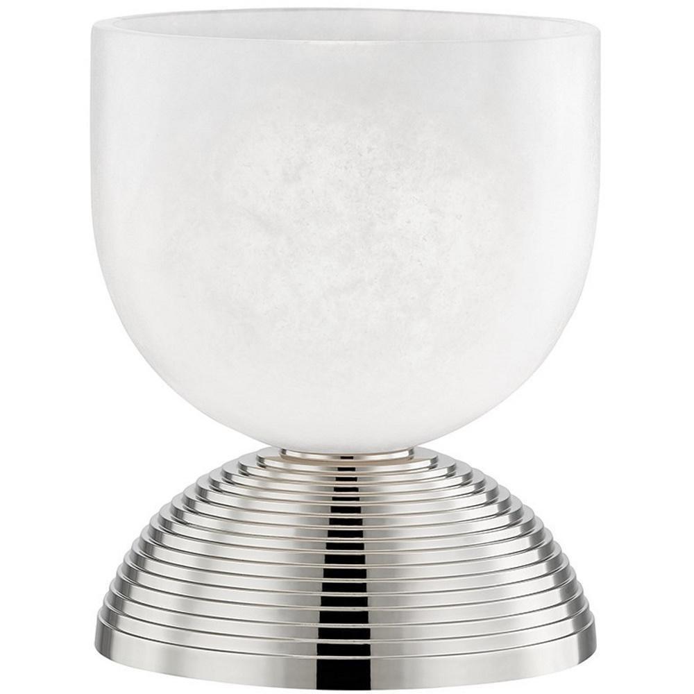 Hudson Valley Polished Nickel 8W 1-Light Medium E-26 LED Table Lamp 