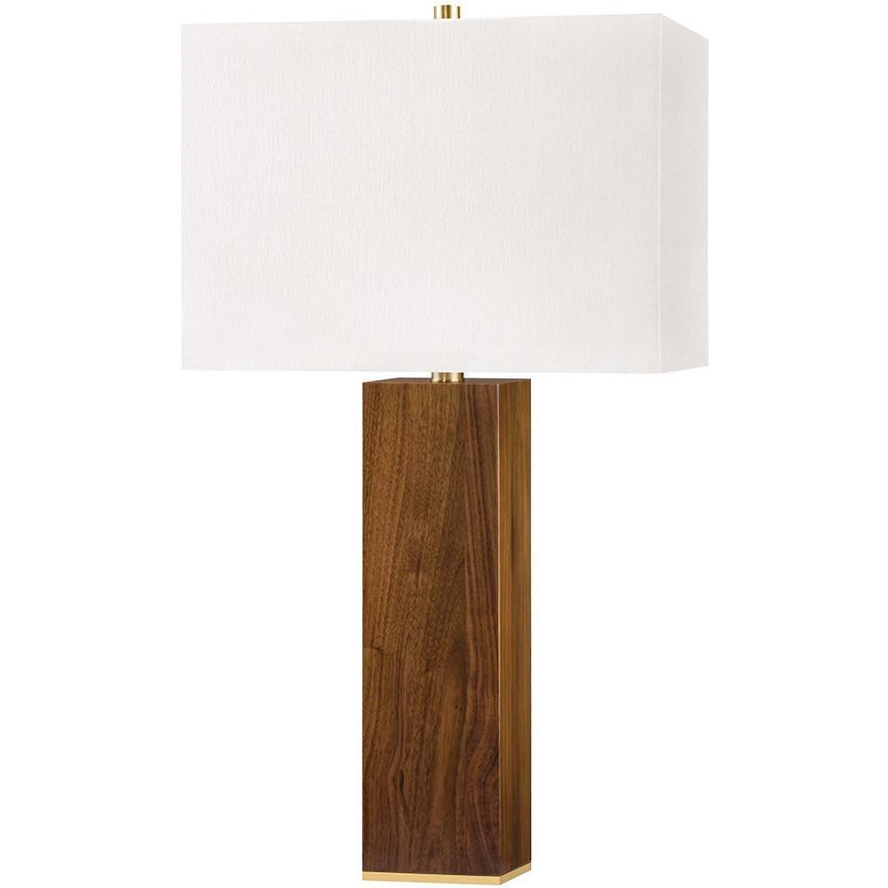 Hudson Valley Aged Brass 75W 1-Light Medium E-26 Incandescent Table Lamp 