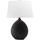 Hudson Valley Black 75W 1-Light Medium E-26 Incandescent Table Lamp 