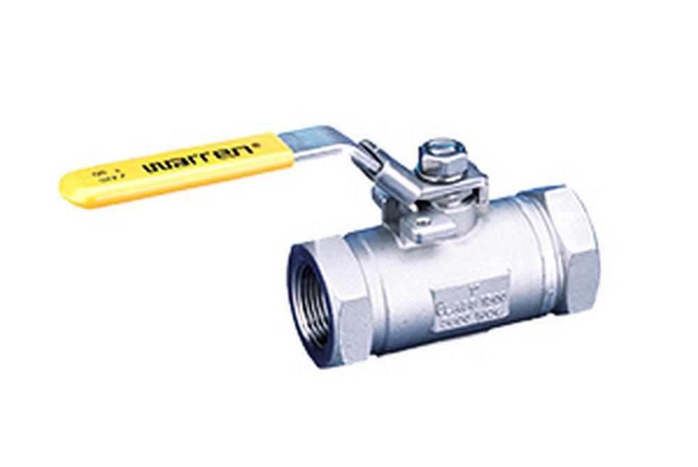 Warren Valve LP Carbon Steel and Stainless Steel Full Port Threaded 3600# Ball Valve 