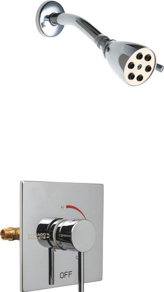 Chicago Faucets Polished Chrome Single Handle Shower Faucet 