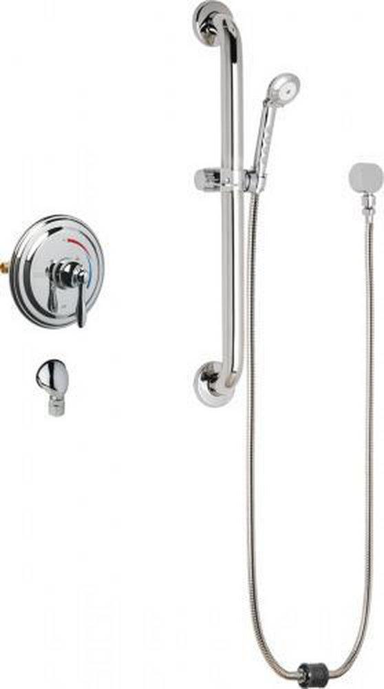 Chicago Faucets Polished Chrome Single Handle Shower Faucet 