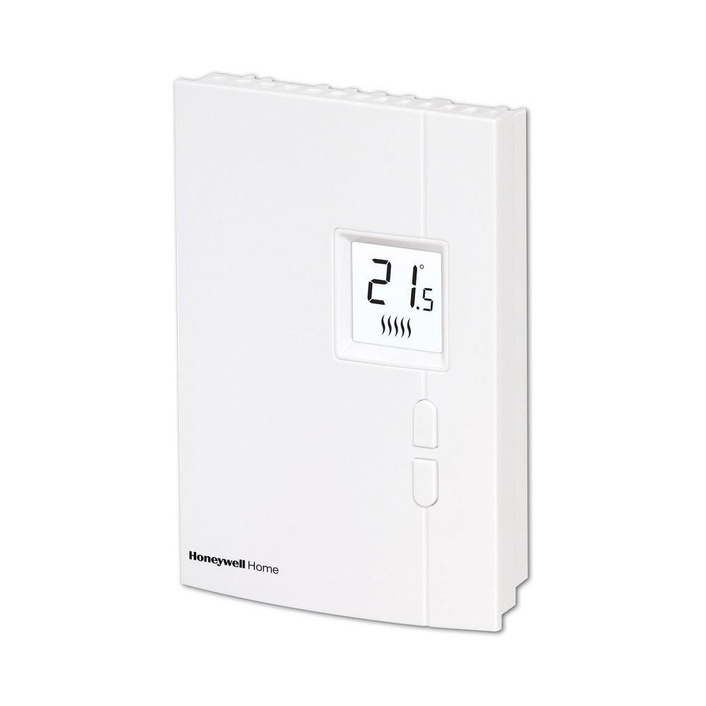 Resideo White Non-programmable Thermostat in White 