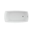 59 x 30 in. Freestanding Bathtub with End Drain in Chrome