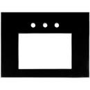 Linkasink Black 36 x 22 in. Recycled Glass Vanity Top 