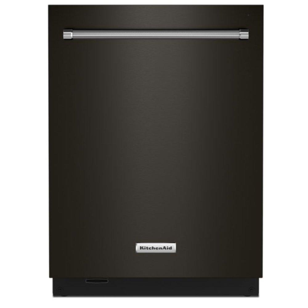 KitchenAid PrintShield&trade; Black Stainless Steel 23-7/8 in. 16 Place Settings Dishwasher 