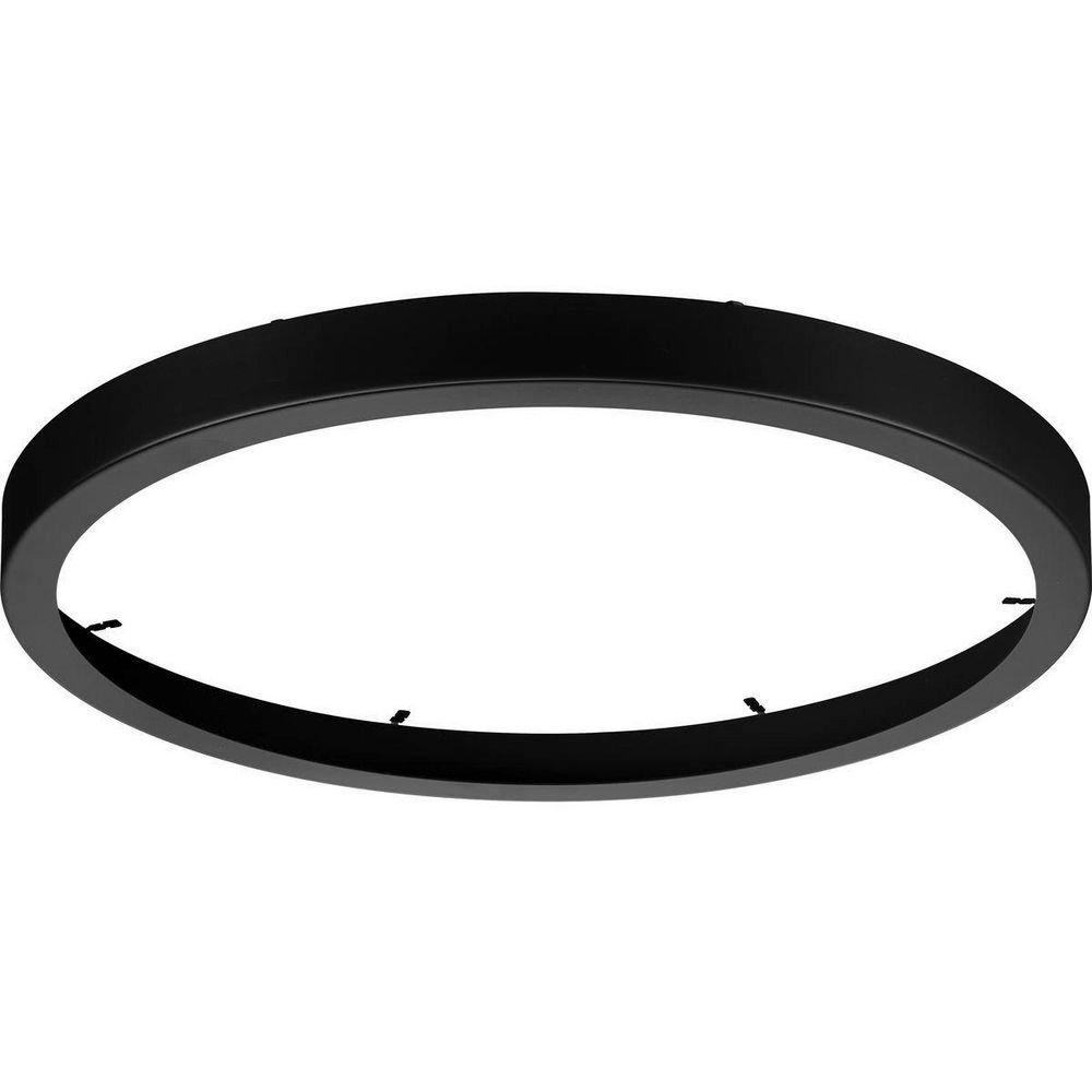 11" LED Flush Mount Ceiling Light in Black Finish 