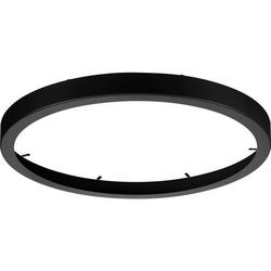 11" LED Flush Mount Ceiling Light in Black Finish