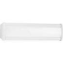 2-15/16 x 23-3/4 in. 20W 1-Light LED Flush Mount Ceiling Fixture in White