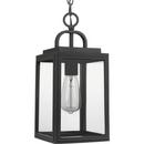 Progress Lighting Textured Black 75W 1-Light Medium E-26 Outdoor Pendant 